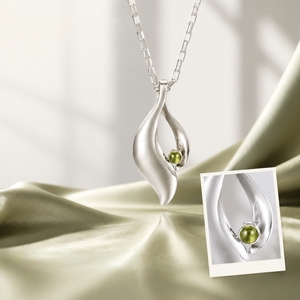 Collar con Colgante Geométrico Irregular de Diamante Creado en Laboratorio, Chapado en Oro Fino de 18K, para Mujer, Cadena de Plata de Ley 925 - Product Image 5