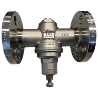 Vanne de réduction de pression à action directe à filetage hydraulique BOWLING PRVZ-TIDE ASME B1.20.1 NPT BSPT 10 BAR DN15-DN150