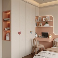 Armoire pour enfants en bois massif de haute qualité, moderne, premium, gain de place, écologique, durable, meubles de chambre à coucher