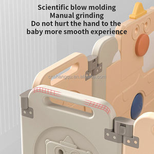 Parc de jeu pliable pour enfants confortable et tendance en gros <span class=keywords><strong>avec</strong></span> tapis, clôture pour bébé, parc pour enfants pour bébé et tout-petit - Product Image 6