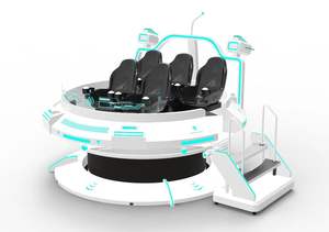 9D VR Nave espacial Real <span class=keywords><strong>Virtual</strong></span> Vr Simuladores Juegos de disparos de <span class=keywords><strong>realidad</strong></span> <span class=keywords><strong>virtual</strong></span> VR UFO con 5 asientos - Product Image 3