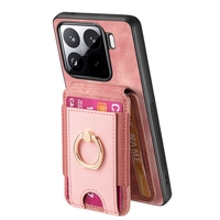 Casing Kulit 2 in 1 yang Dapat Dilepas, Pelindung Anti Benturan untuk Xiaomi 15 Pro, untuk Redmi Note 14, Casing Dompet Magnetik
