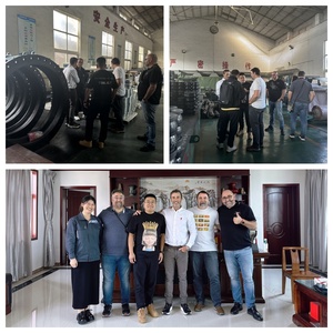 Huayuan thép carbon SS316 đôi bóng cao su doanh với mặt bích khớp nối cao su áp lực cao mở rộng doanh nhà Máy Giá - Product Image 5