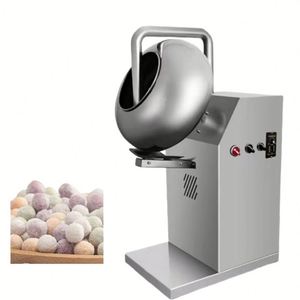Máquina Eléctrica de Acero Inoxidable para Recubrir, Fabricar y Pulir Bolas de Caramelo, Alta Productividad, Portátil - Product Image 3