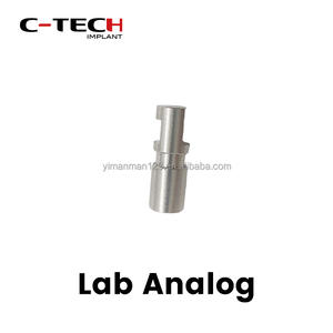 Abutment d'implant <span class=keywords><strong>dentaire</strong></span> à bas prix C-tech OEM, composants de fixation, vis de couvercle, abutment droit de transfert, fabriqué en Chine - Product Image 4