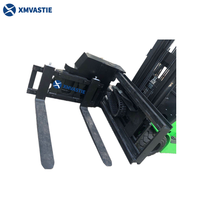Accessoires pour chariot élévateur à fourche Reach Stacker, unités de tête tri-latérales