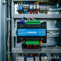 Módulo IO Modbus Sunfull IOM0042 con Reinicio de Hardware |   Convertidor de Señal Analógica 4AI 2AO para Sistemas SCADA y de Gestión de Energía