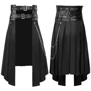 Jupe mi-longue de costume pour homme, style <span class=keywords><strong>Punk</strong></span>, Gothique Sombre, Steam, Pirate, <span class=keywords><strong>Rock</strong></span>, pour fête WDEC-026 - Product Image 1