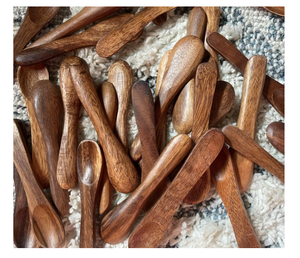 Cucharas de madera al por mayor cucharas de madera natural de primera calidad perfectas para regalos de cocina regalos de boda regalos a granel hechos a mano y duraderos - Product Image 4