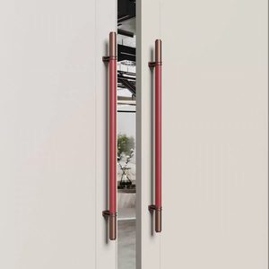 Manija de <span class=keywords><strong>puerta</strong></span> moderna de acero inoxidable para puertas de madera, <span class=keywords><strong>tirador</strong></span> de entrada largo de alta resistencia para herrajes de puertas de vidrio grandes - Product Image 4