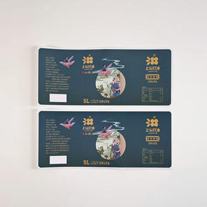 Autocollant imperméable en vinyle impression étiquette adhésive autocollant emballage rouleau étiquette <span class=keywords><strong>prix</strong></span> d'usine Logo autocollant - Product Image 6