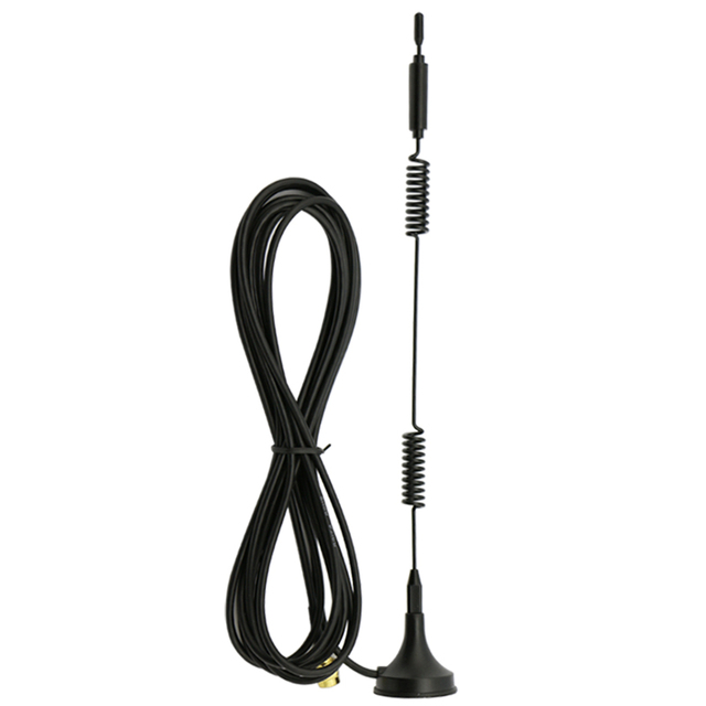 600~6000MHz Sucker Spring Antenna Compatible 5G/4G/3G/2G/GSM DTU Module Vending Machine Router WiFi Charging Pile Communication