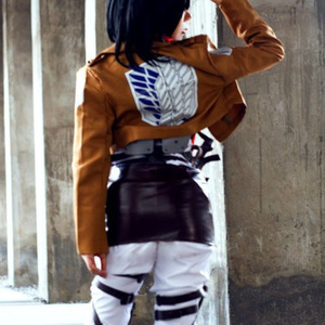 Disfraz de Eren, Chaqueta del Cuerpo de Exploración, Disfraz de Anime para Hombre Adulto con Etiqueta - Product Image 3
