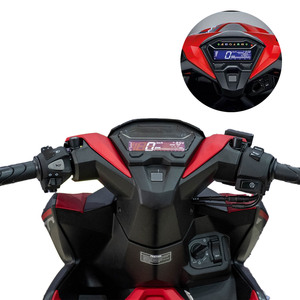 การจัดหามือหนึ่ง แผงหน้าปัดดิจิตอล มาตรวัดความเร็วรถมอเตอร์ไซค์ เกจ์น้ำมัน สำหรับ Honda <span class=keywords><strong>Vario</strong></span> 150 - Product Image 1