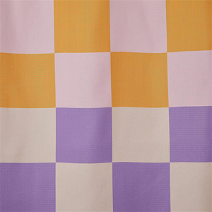 Cortina <span class=keywords><strong>de</strong></span> ducha <span class=keywords><strong>de</strong></span> <span class=keywords><strong>tela</strong></span> a cuadros multicolor, resistente al agua, arcoíris, colorida Cortina <span class=keywords><strong>de</strong></span> ducha estética moderna para <span class=keywords><strong>Baño</strong></span> - Product Image 4