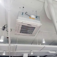 Purificateur d'air mural H13 HEPA à charbon actif, filtre UV ESP, télécommande, durable et esthétique pour salle de fumeurs et espaces publics