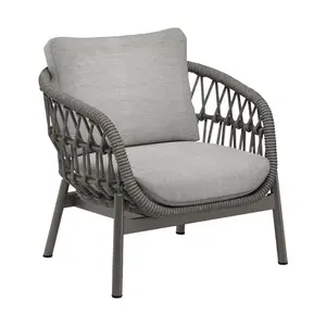Nordic outdoor rattan single rattan chair courtyard villa garden balcony leisure outdoor furniture combination
