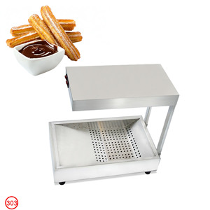 عرض Churros الكهربائية التجارية الأكثر دفئًا للطعام ، مدفئ الوافل من الفولاذ المقاوم للصدأ - Product Image 3