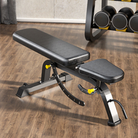 Banc de musculation multifonctionnel WENDY, équipement de fitness réglable, banc réglable en acier pour haltères et musculation