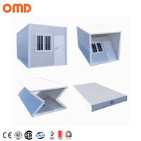 Atelier mobile de vente directe d'usine 2-4 chambres à coucher fait maison de conteneur conteneur d'expédition modifié pour le chantier de construction