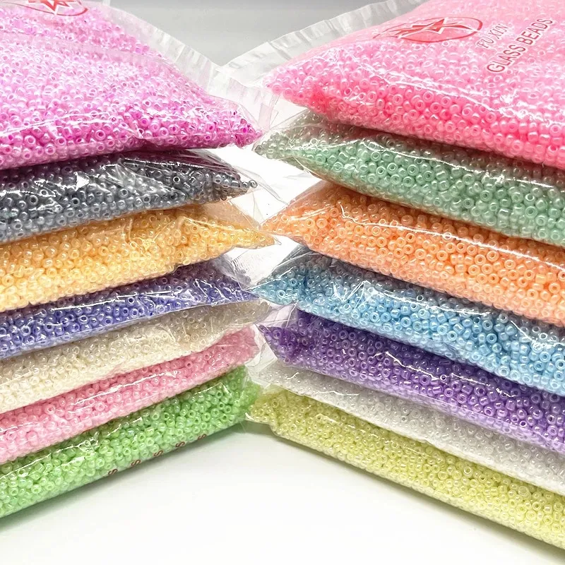 JC crystal wholesale bulk 4mm 3mm 2mm glass seed beads factory   multi colors seed beads for jewelry making