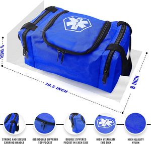 Échantillon gratuit, usine source, vente chaude, sac de premiers secours extérieur 45L, imperméable, sac à dos médical d'urgence pour pompiers - Product Image 5