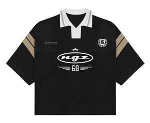 Tontons Maillot streetwear personnalisé pour homme, grande taille, respirant, 100% polyester, imprimé par transfert thermique, design vintage surdimensionné - Product Image 5