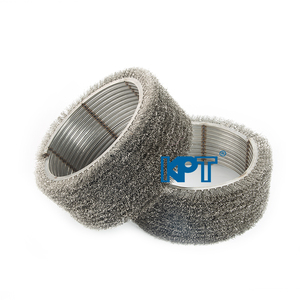 Automatico pieno con il <span class=keywords><strong>computer</strong></span> in acciaio inox sistema di pennello A Rullo che fa la macchina di saldatura striscia di spazzola in pennello a rullo - Product Image 5