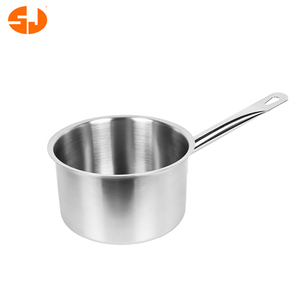 Duy nhất dài xử lý thép không gỉ đồ nấu nướng sữa nồi nước sốt nồi - Product Image 1