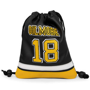 Sac d'accessoires de golf en cuir PU avec logo brodé personnalisé, fermeture à cordon, pour objets de valeur, prix d'usine, n°18 - Product Image 3