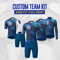 Ensemble cyclisme personnalisé OEM unisexe grande taille respirant maillot cuissard bretelles gilet impression numérique équipe