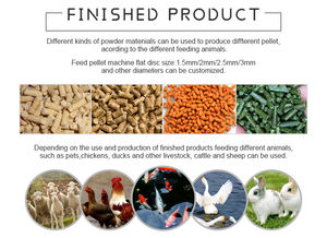 Máquinas Weiwei Equipamentos Agrícolas Baratos Fish Feed Processing Machines Preço 40-100 kg/h Pequeno agregado familiar Aves Frango Feed - Product Image 4