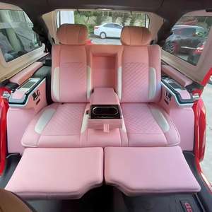 Solution de mise à niveau de l'intérieur de Jeep Wrangler SUV de luxe personnalisable DOS, sièges de voiture en cuir, sièges arrière pliants électriques - Product Image 1