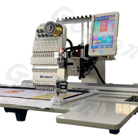 1 + 1 Chenille Monogram Cord Taping Broderie One Head Machine à coudre Machine à broder informatisée Flat Hat Cap Single Head