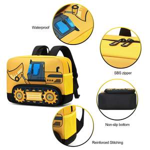 Mochilas escolares para niños, <span class=keywords><strong>mochila</strong></span> para niños pequeños, <span class=keywords><strong>mochila</strong></span> escolar para niños con coche bonito, mochilas para jardín de infantes en edad <span class=keywords><strong>preescolar</strong></span> - Product Image 6