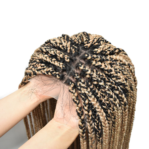 100% Unprocessed <strong>Wigs</strong> Different Colors Synthetic <strong>Braided</strong> <strong>Wigs</strong> - Product Image 6