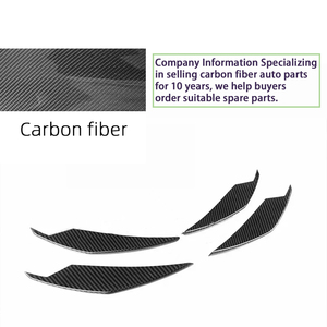 Para BMW Serie 3 G20 G28 y M3 G80, Alerón Delantero de Fibra de Carbono, 2019-2025 - Product Image 5