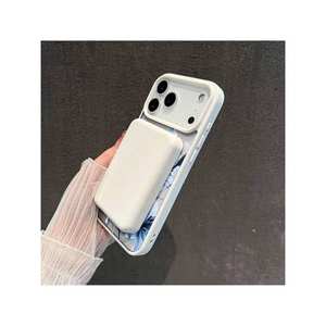 Funda Transparente con Anillo Magnético y Diseño de Flor de Lirio Azul para iPhone 17 16 15 14 13 12 Pro Max, Carcasa de PMMA Transparente - Product Image 6