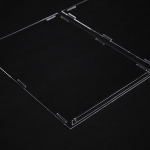 Rõ Ràng Có Thể Tháo Rời Nhựa Từ Sneaker Hiển Thị Di Động Acrylic Thả Hộp Giày Có Thể Gập Lại Hiển Thị Hộp - Product Image 6