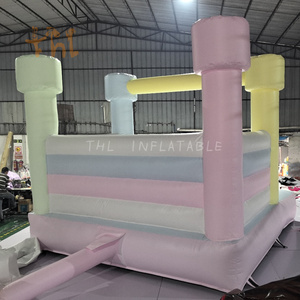 Trampoline à thème arc-en-ciel <span class=keywords><strong>de</strong></span> vente chaude, maison rebondissante pour enfants, trampoline <span class=keywords><strong>de</strong></span> <span class=keywords><strong>mariage</strong></span> - Product Image 1