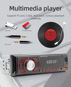 BQCC Autoradio Universel 1 Din 12V <span class=keywords><strong>Transmetteur</strong></span> <span class=keywords><strong>FM</strong></span> <span class=keywords><strong>Bluetooth</strong></span> avec Contrôle APP, Protection d'Alimentation, Lecteur MP3 Amplificateur Audio FLAC pour Véhicules VW - Product Image 6