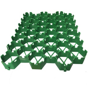 Grille de pavés en plastique HDPE pour gazon, en <span class=keywords><strong>nid</strong></span> <span class=keywords><strong>d</strong></span>'<span class=keywords><strong>abeille</strong></span>, légère, pour jardin sur toit, mur de soutènement - Product Image 2