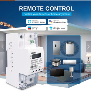 Medidor de energía inteligente WiFi monofásico Tuya 65A, temporizador de riel Din, Monitor de consumo de energía, medidor de kWh, medidor de vatios-hora de uso Solar - Product Image 2