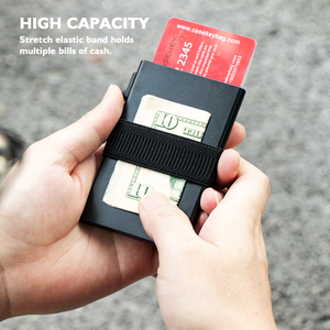 Casekey Aluminum <b>for</b> <b>Wallet</b> <b>RFID</b> Blocking Large Capacity 15 Cards Auto-eject Multi Color Credit Card Holder <b>for</b> <b>Men</b> Women Luxury - Product Image 3