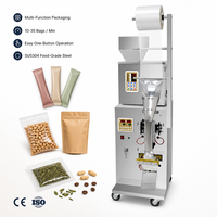 Ensacheuse verticale électrique multifonctionnelle 220V à commande PLC automatique pour poudre de café, sachets de thé, sucre, poivre, sel et épices