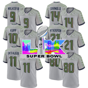 Koleksi Rivali 2025 Jersey Seattle Pria Wanita, Kaos Sepak Bola Amerika Custom, Bordir Jahit, Seragam Remaja - Product Image 1