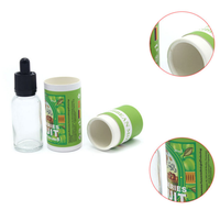 Contenants d'emballage de bouteille de soin cosmétique de luxe personnalisés boîte-cadeau d'emballage de bouteille d'huile essentielle de conception