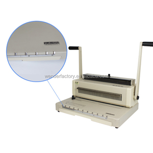 WD-W25A nhựa thương mại sách dây cuộn <span class=keywords><strong>A4</strong></span> giấy kích thước của nhãn hiệu xoắn ốc ràng buộc máy cho văn phòng - Product Image 2