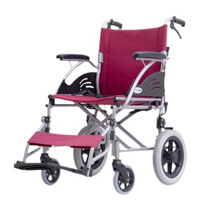 Taikang Sunshine 32A Manual Wheelchair Aluminum Alloy <b>Small</b> Wheel Folding Lightweight Travel For Elderly - Product Image 4