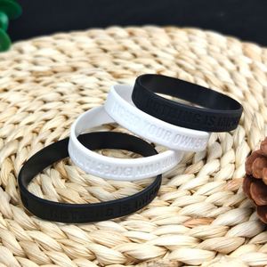Le fabricant propose une personnalisation abordable de bracelets en silicone motivants avec des bracelets en caoutchouc gravés de haute qualité - Product Image 4